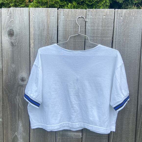 Vintage Trends Crop Top Shirt - Picture 3 of 3